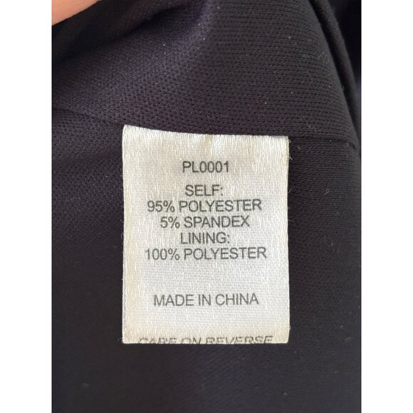 Alexia Admor Womens XL Short Sleeve Navy Katrina Military Sheath Midi Dress - Picture 8 of 12